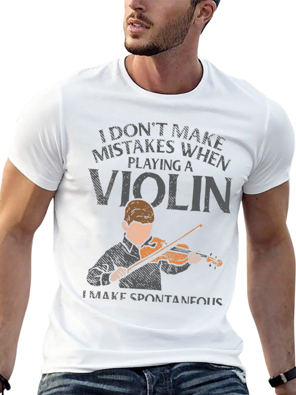Violin Player T-Shirt - Funny Musician Tee