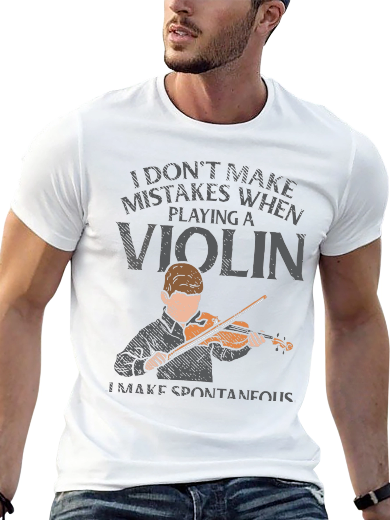 Violin Player T-Shirt - Funny Musician Tee