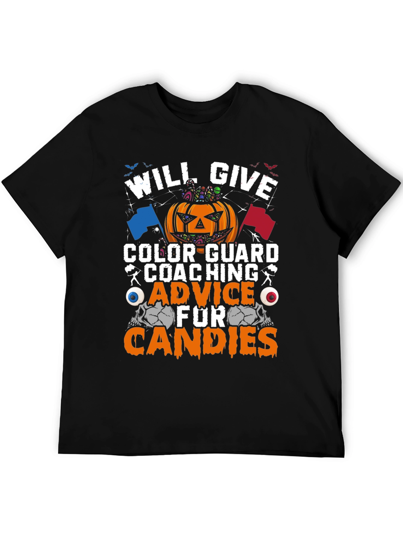 Halloween Color Guard Coaching T-Shirt