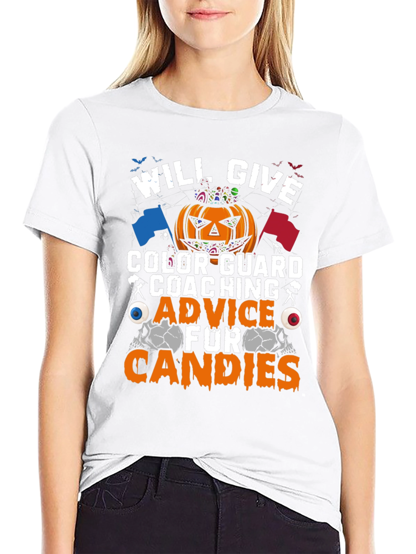 Halloween Color Guard Coaching T-Shirt