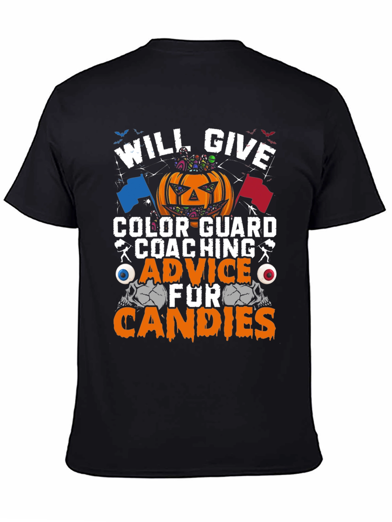 Halloween Color Guard Coaching T-Shirt