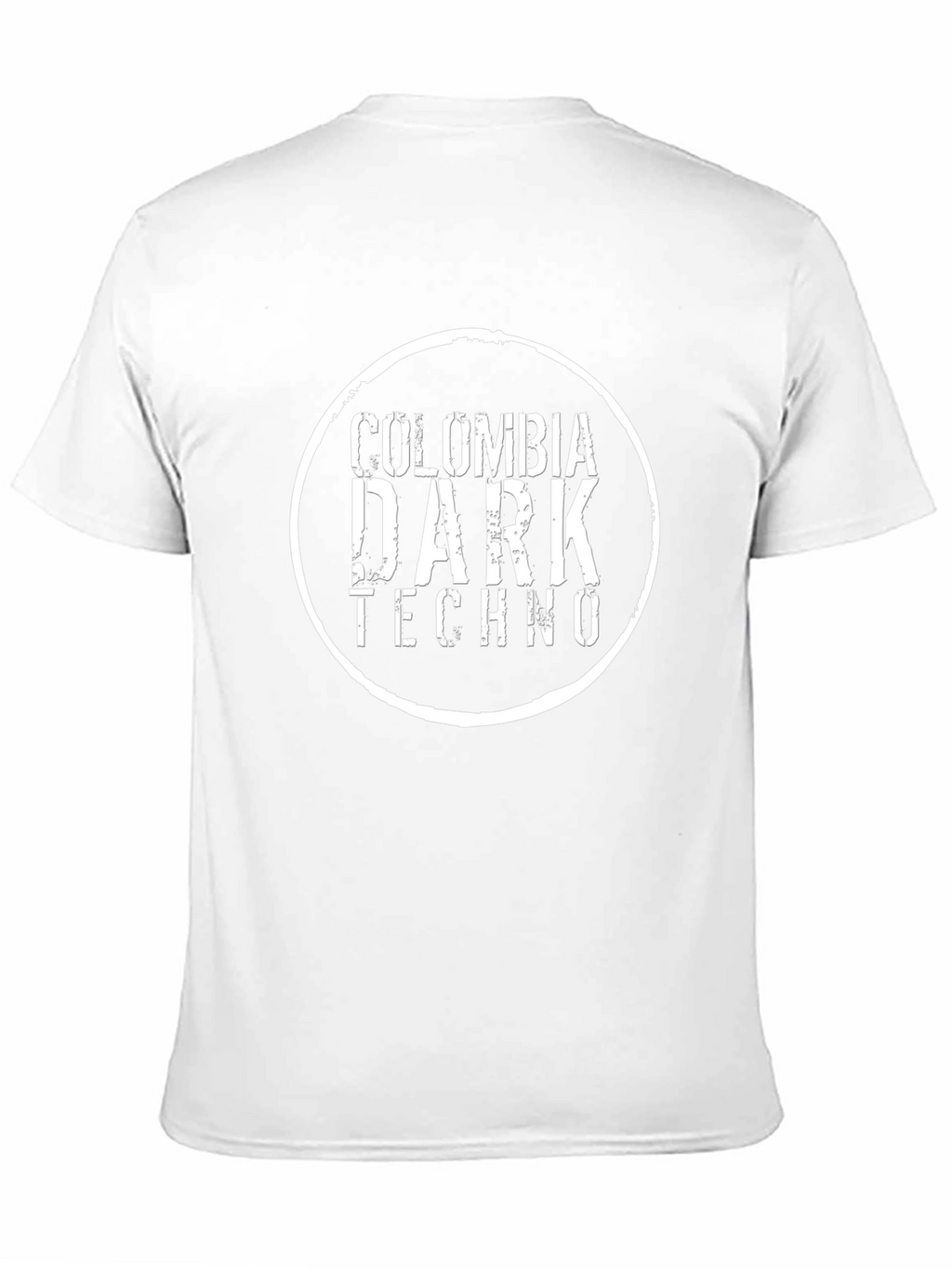 Colombia Dark Techno Graphic T-Shirt
