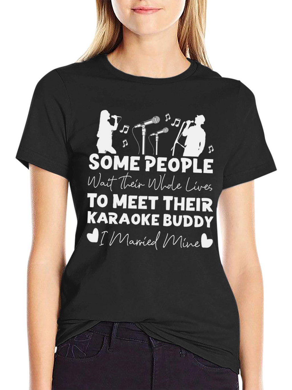 Karaoke Buddy T-Shirt - Married Mine Tee