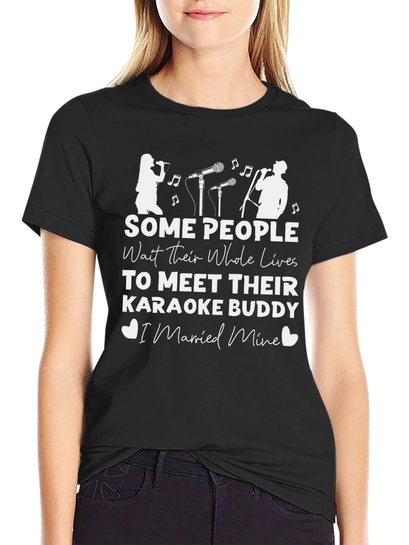 Karaoke Buddy T-Shirt - Married Mine Tee