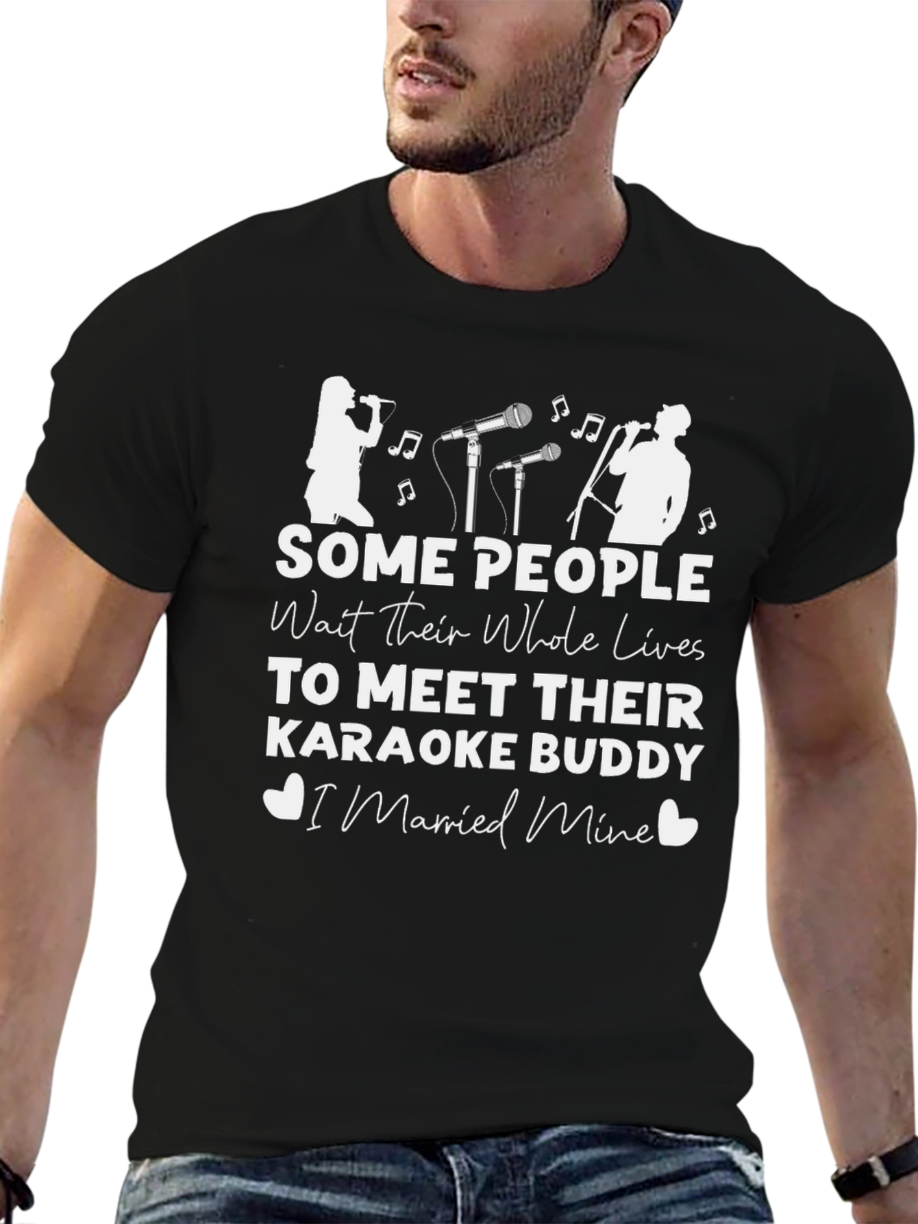Karaoke Buddy T-Shirt - Married Mine Tee