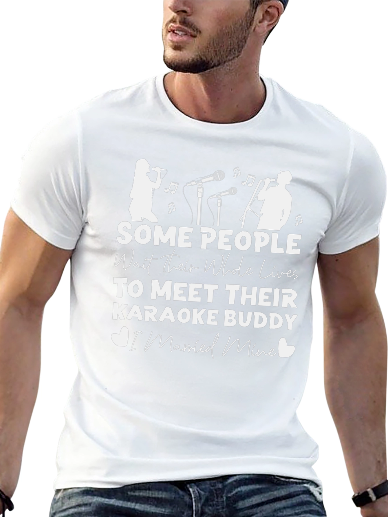 Karaoke Buddy T-Shirt - Married Mine Tee