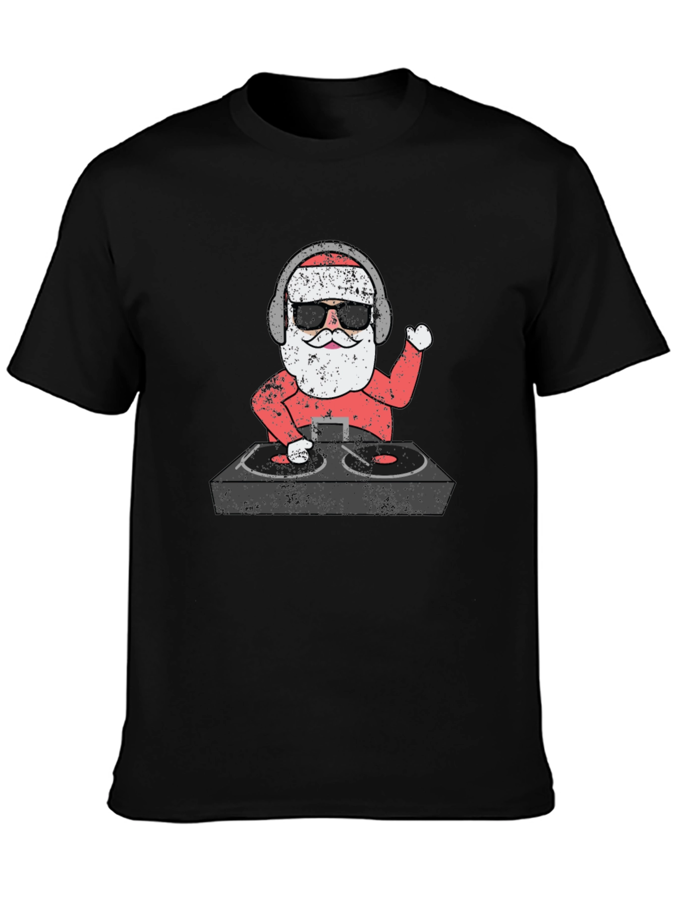 DJ Santa T-Shirt - Holiday Music Lover