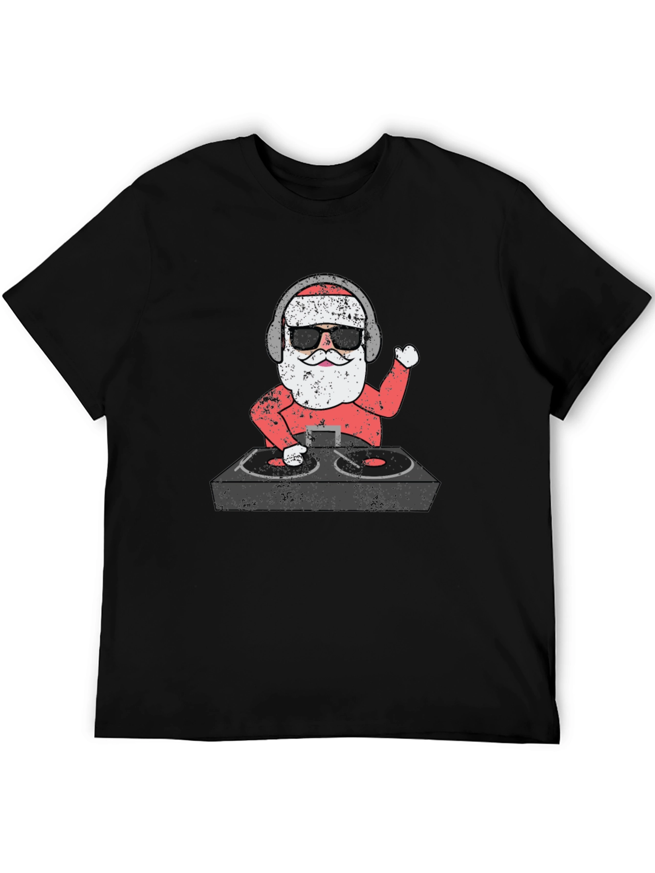DJ Santa T-Shirt - Holiday Music Lover