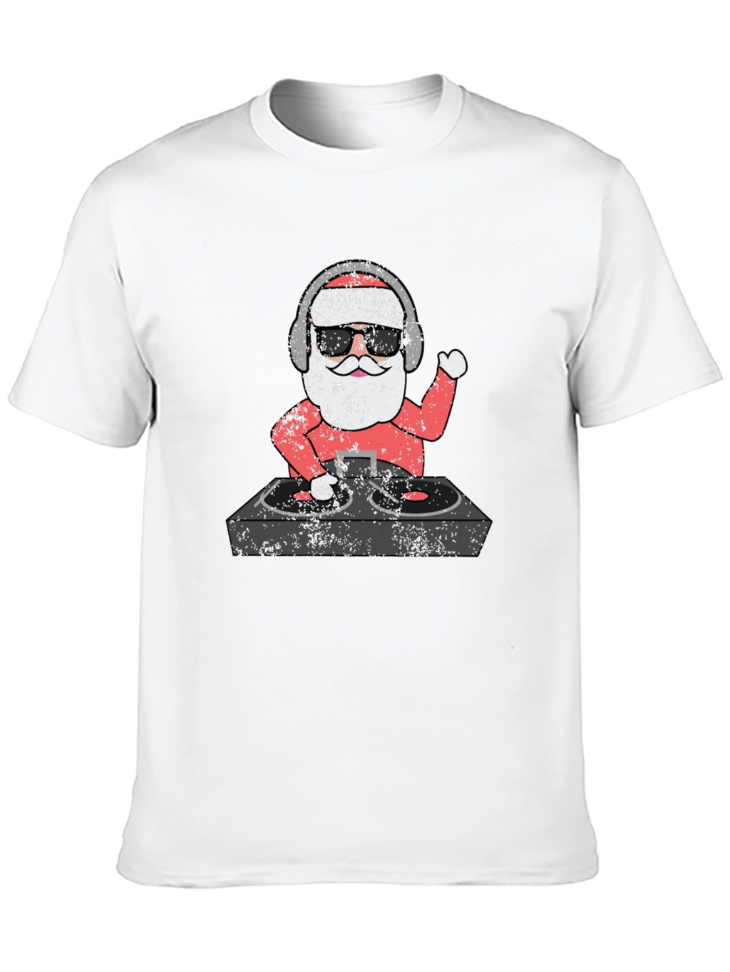 DJ Santa T-Shirt - Holiday Music Lover