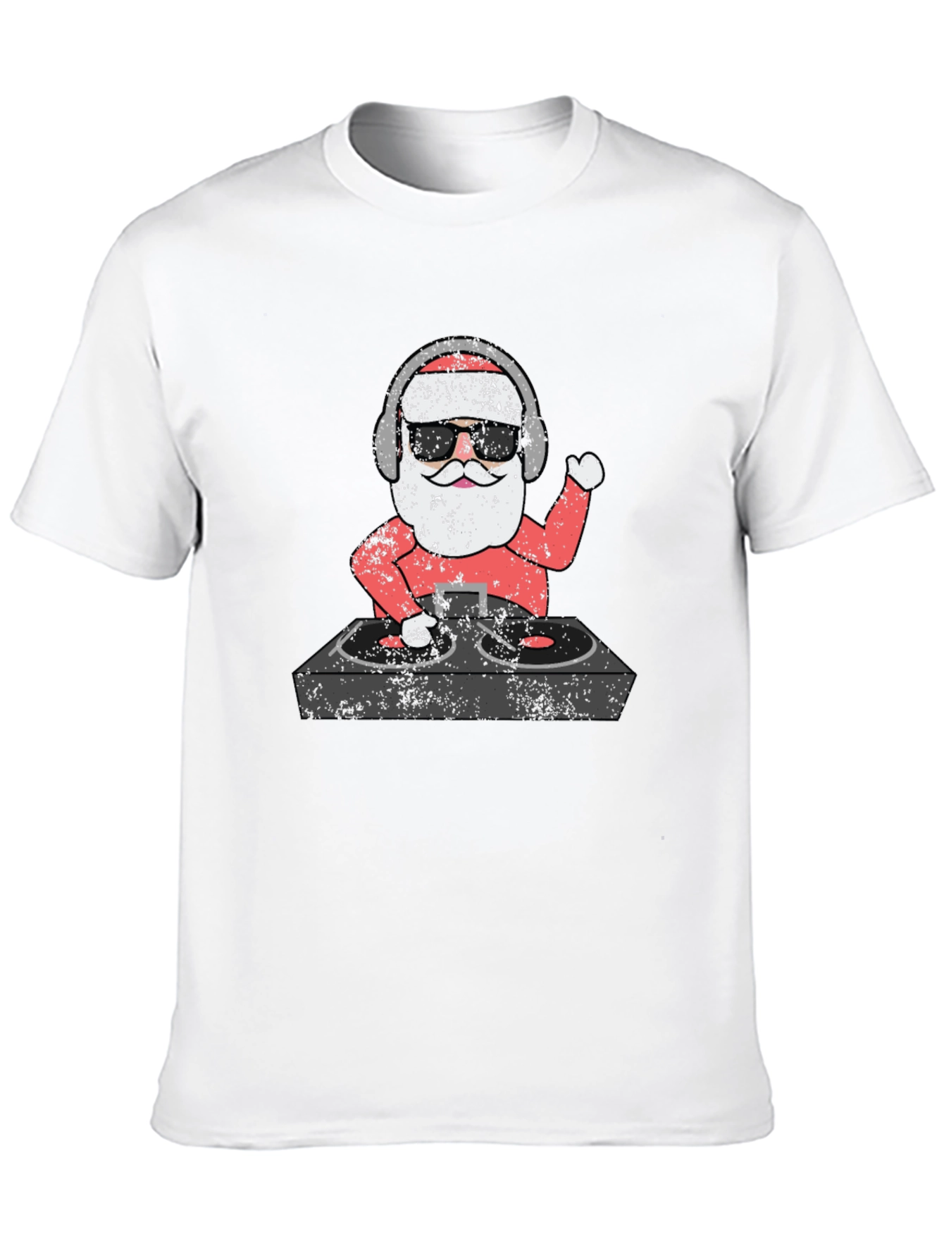DJ Santa T-Shirt - Holiday Music Lover