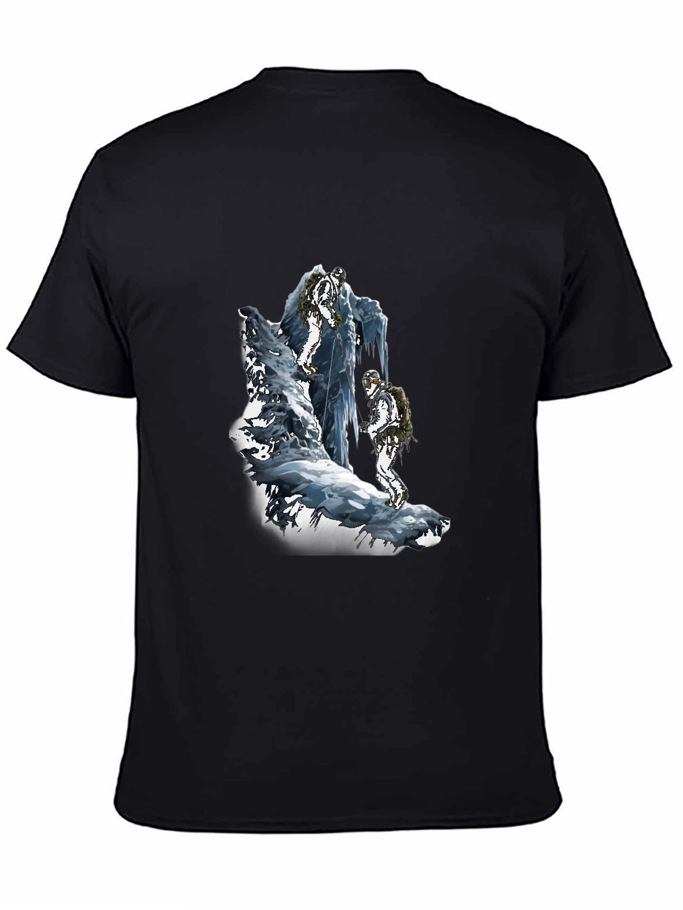 Ice Climber Graphic T-Shirt - Adventure Ready