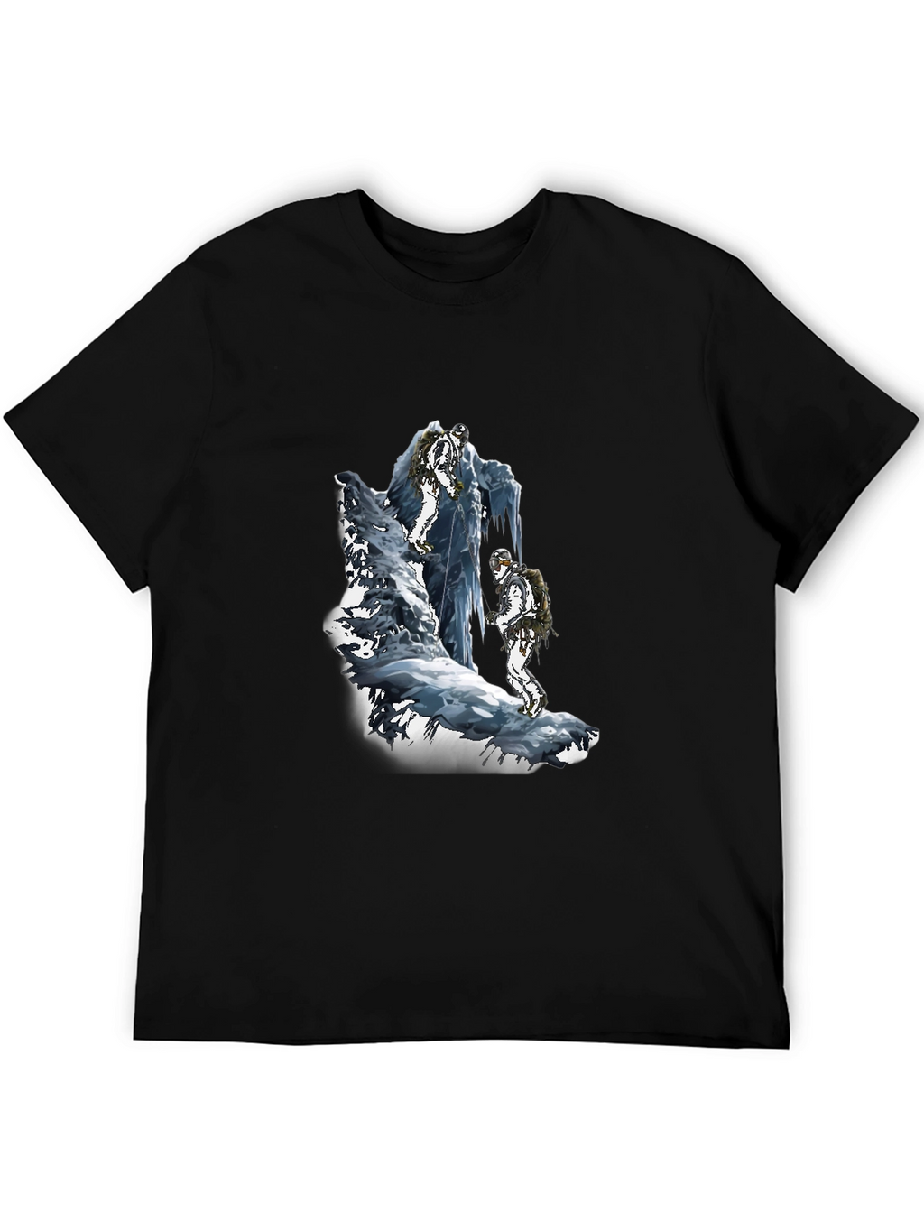 Ice Climber Graphic T-Shirt - Adventure Ready