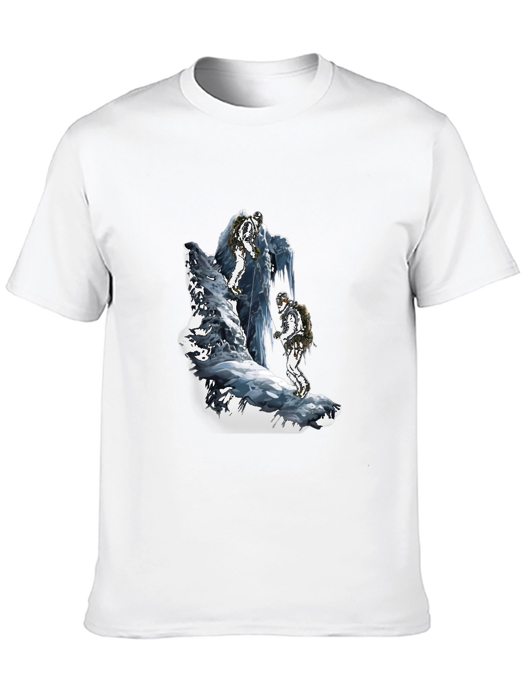 Ice Climber Graphic T-Shirt - Adventure Ready
