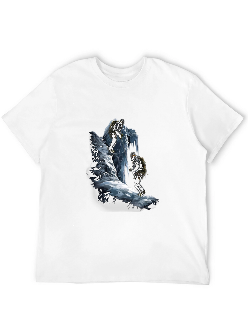 Ice Climber Graphic T-Shirt - Adventure Ready