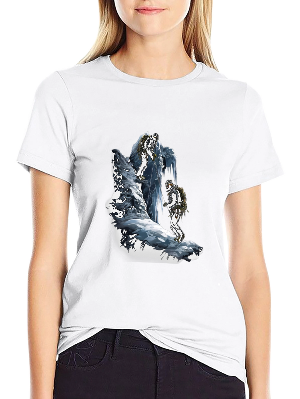 Ice Climber Graphic T-Shirt - Adventure Ready