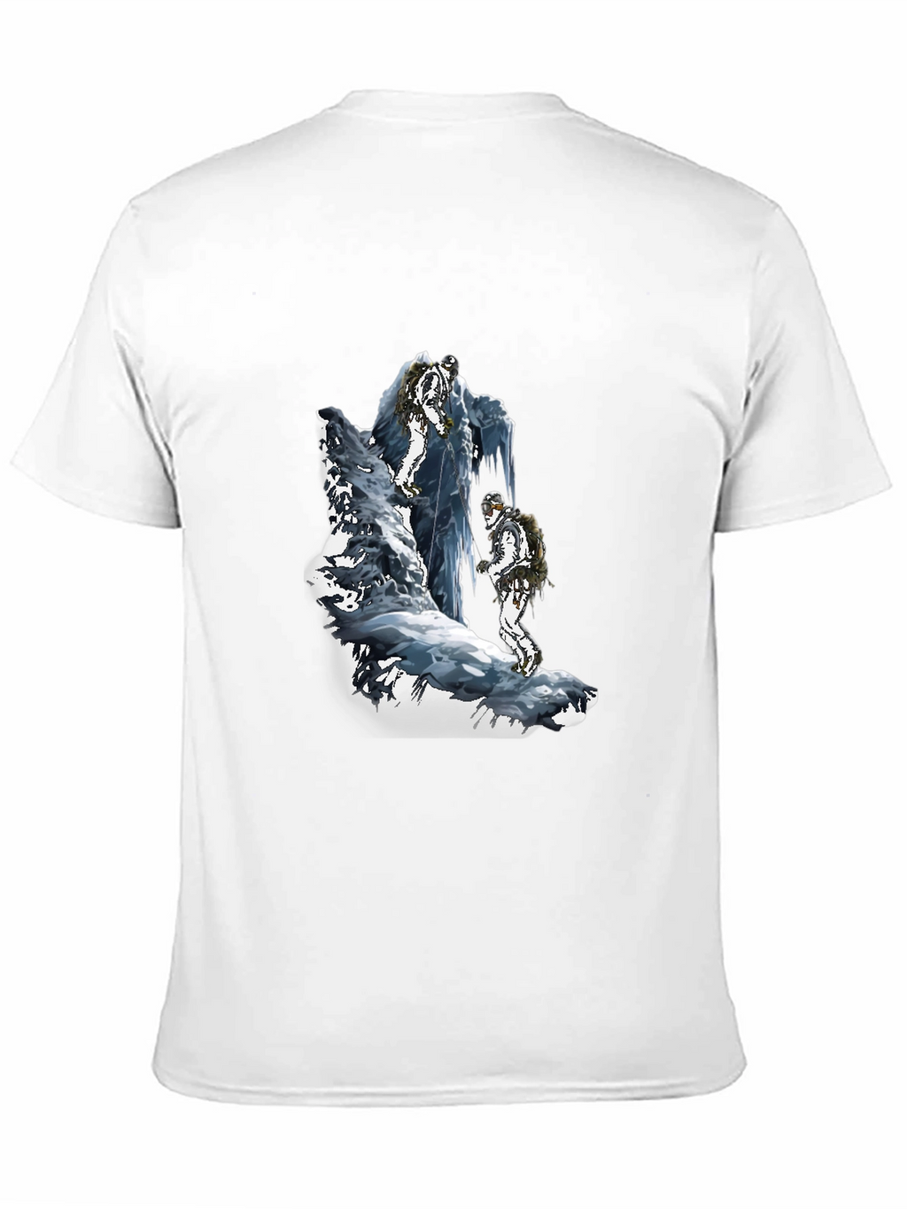 Ice Climber Graphic T-Shirt - Adventure Ready