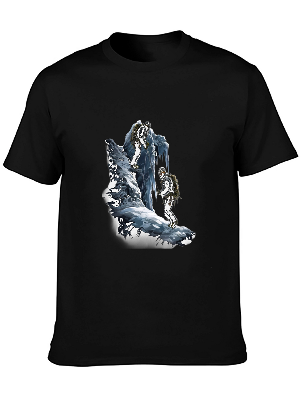 Ice Climber Graphic T-Shirt - Adventure Ready