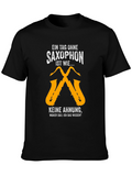 Saxophone Lover T-Shirt - Funny Musician Tee