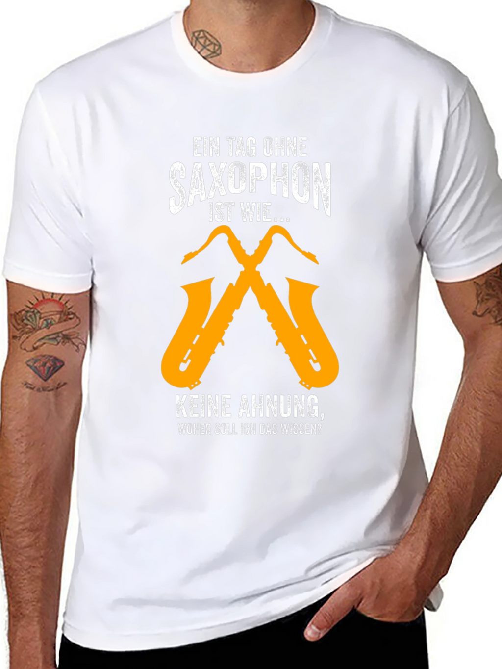 Saxophone Lover T-Shirt - Funny Musician Tee