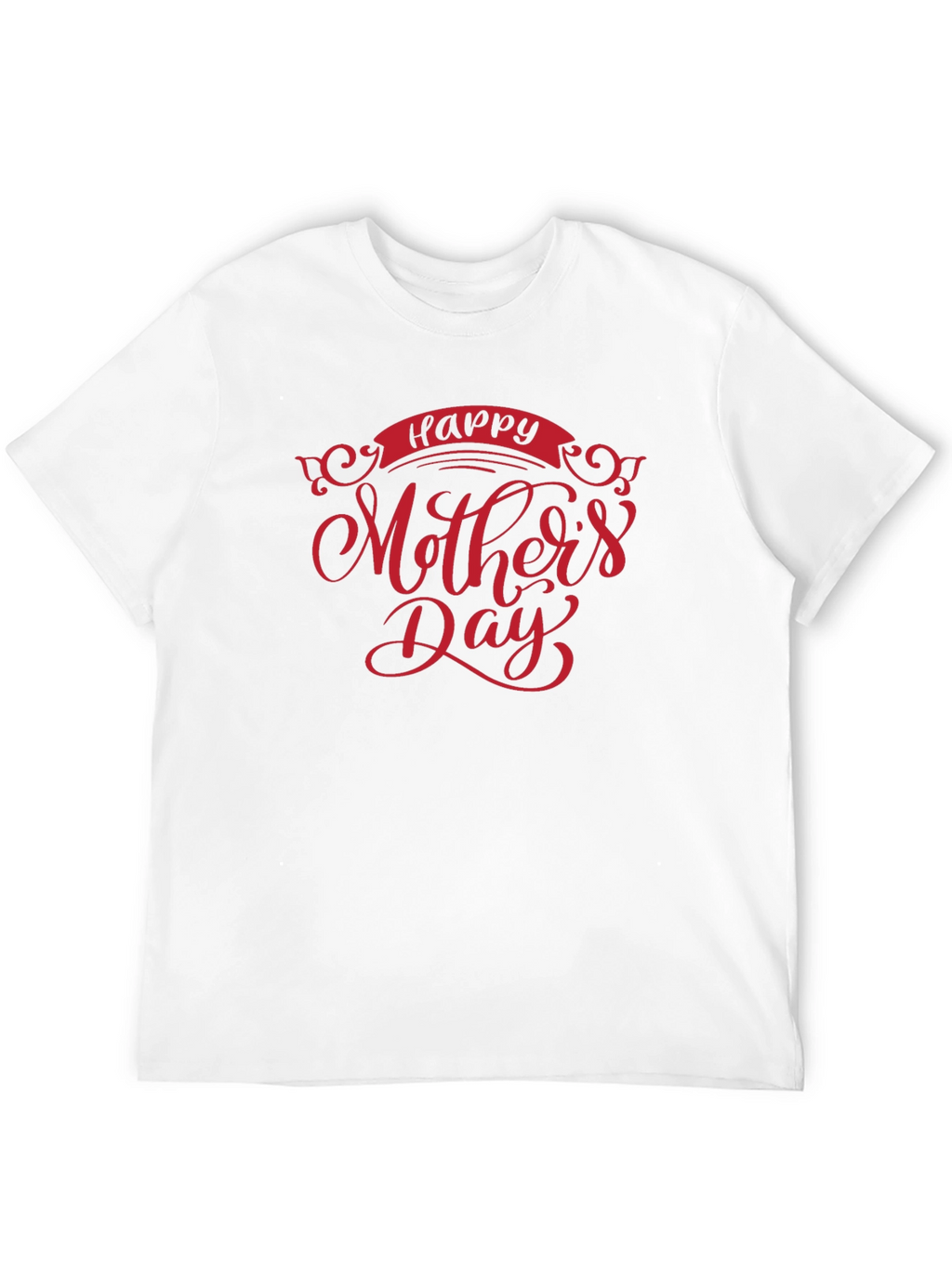 Happy Mothers Day Graphic Tee - Black