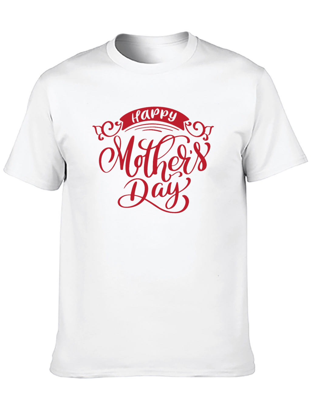 Happy Mothers Day Graphic Tee - Black