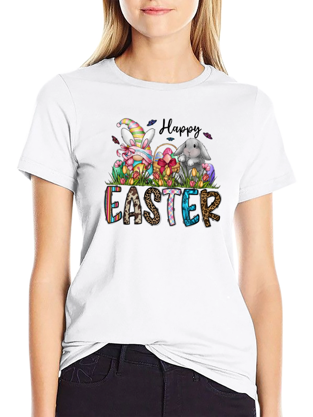 Happy Easter Bunny Gnome T-Shirt