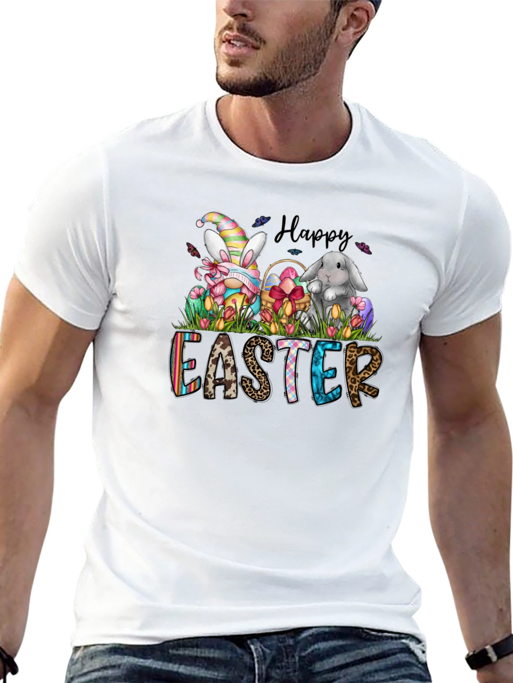 Happy Easter Bunny Gnome T-Shirt