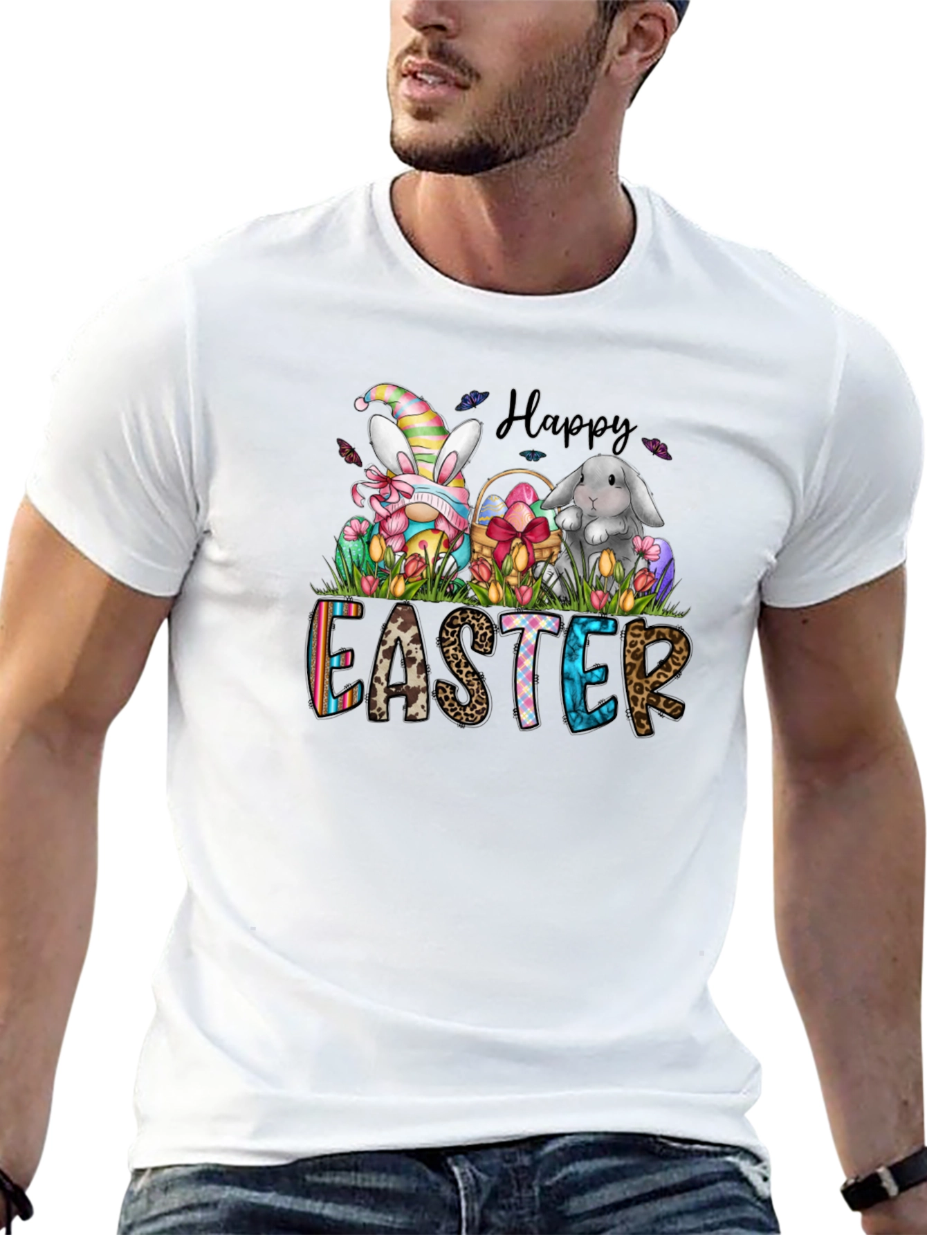Happy Easter Bunny Gnome T-Shirt