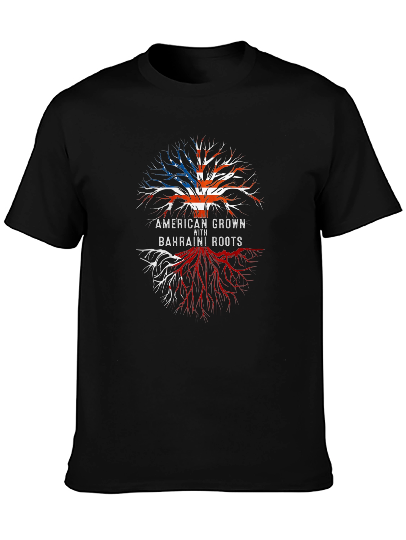 American Grown with Bahraini Roots Tee