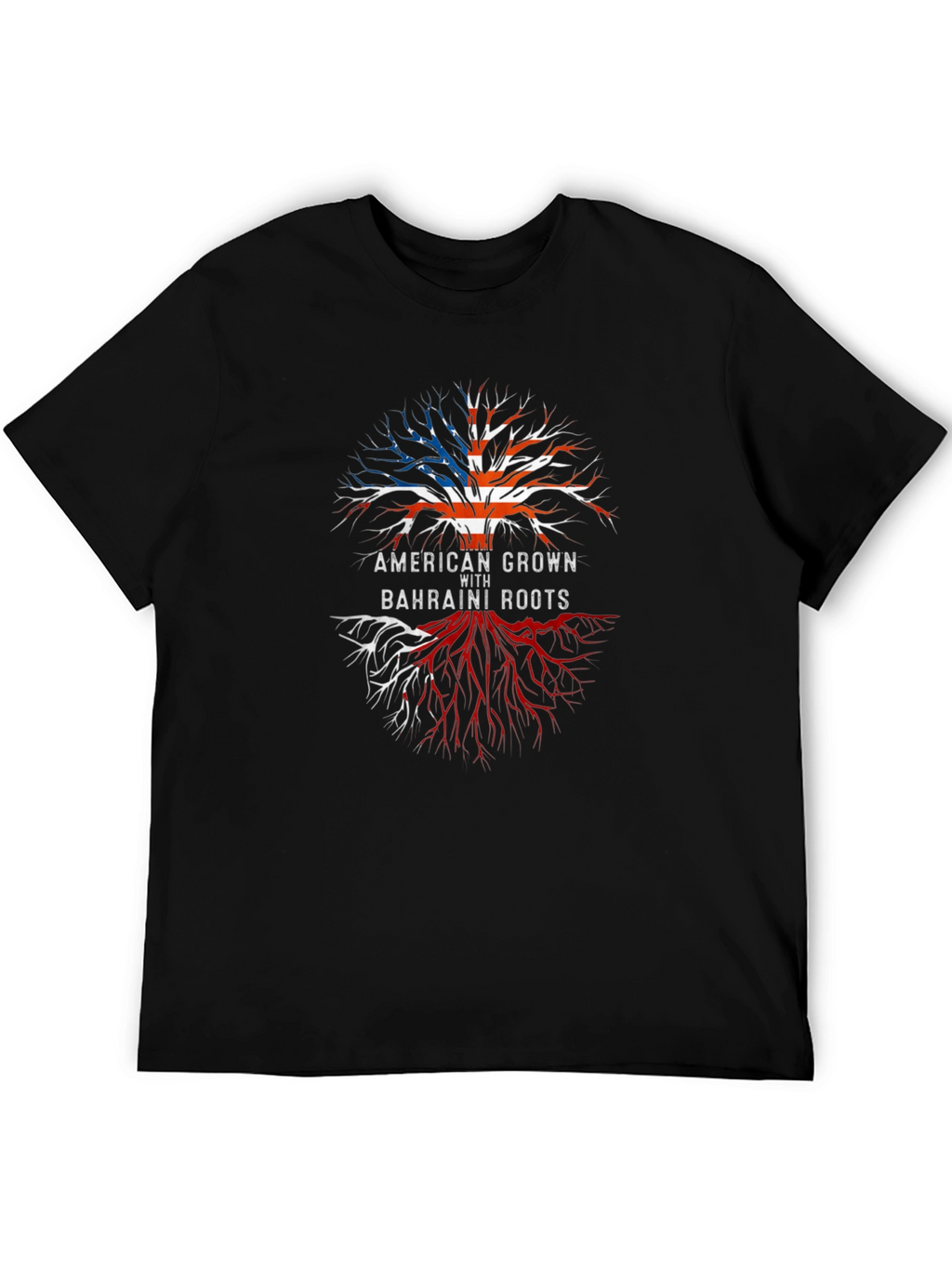 American Grown with Bahraini Roots Tee