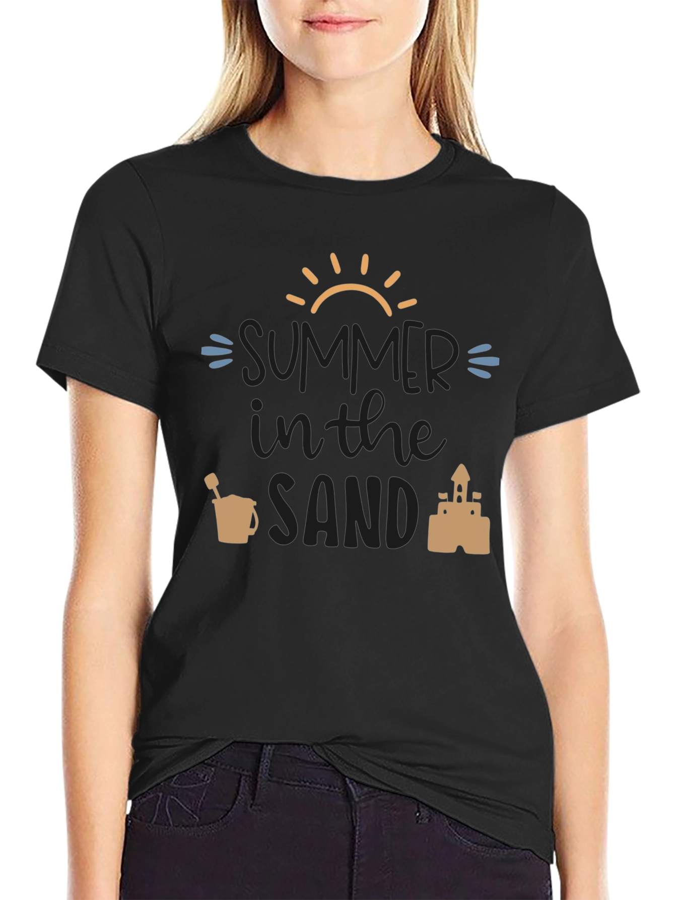 Summer in the Sand Graphic T-Shirt