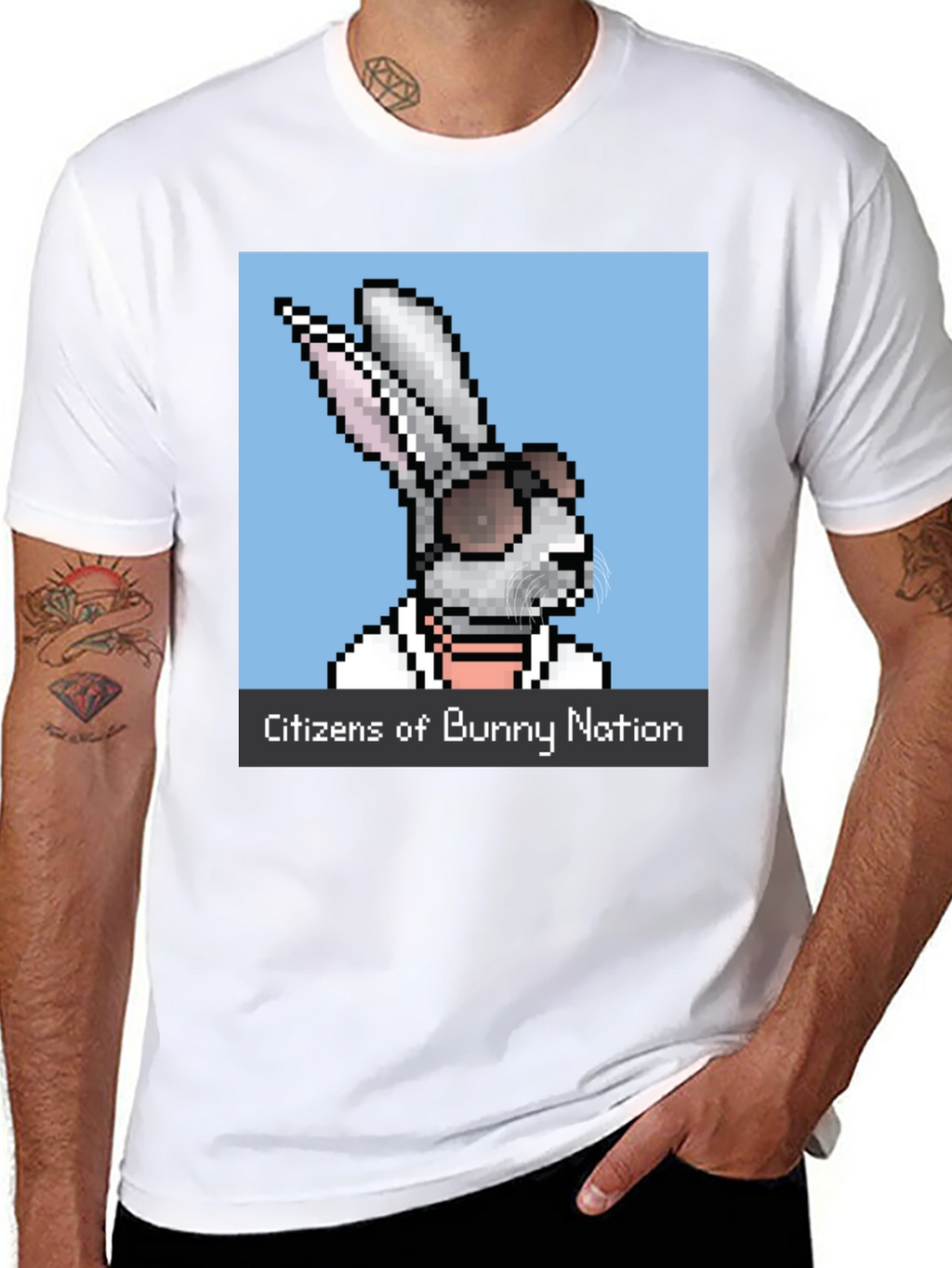 Citizens of Bunny Nation Graphic T-Shirt
