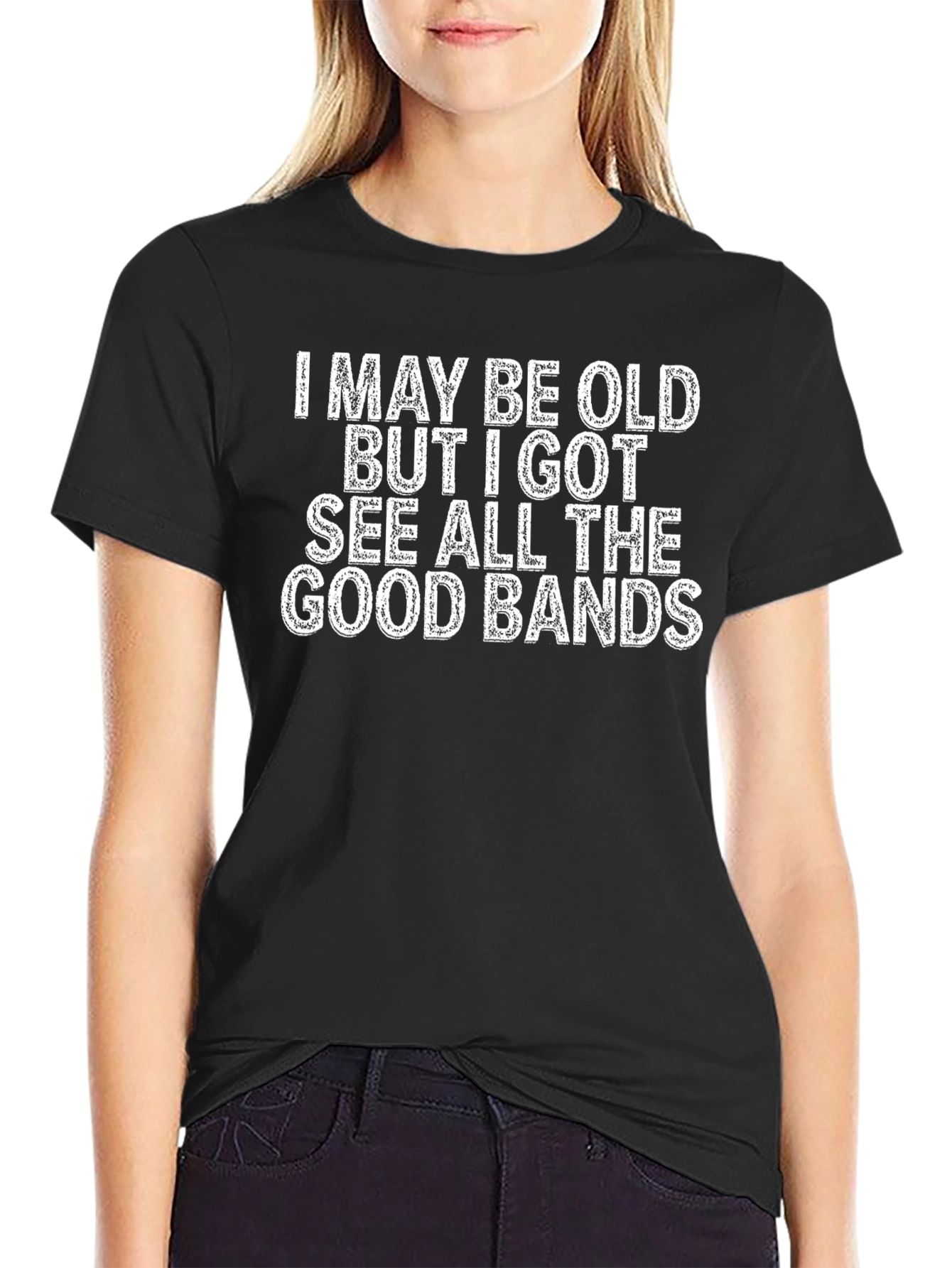Old But I Got to See All the Good Bands T-Shirt