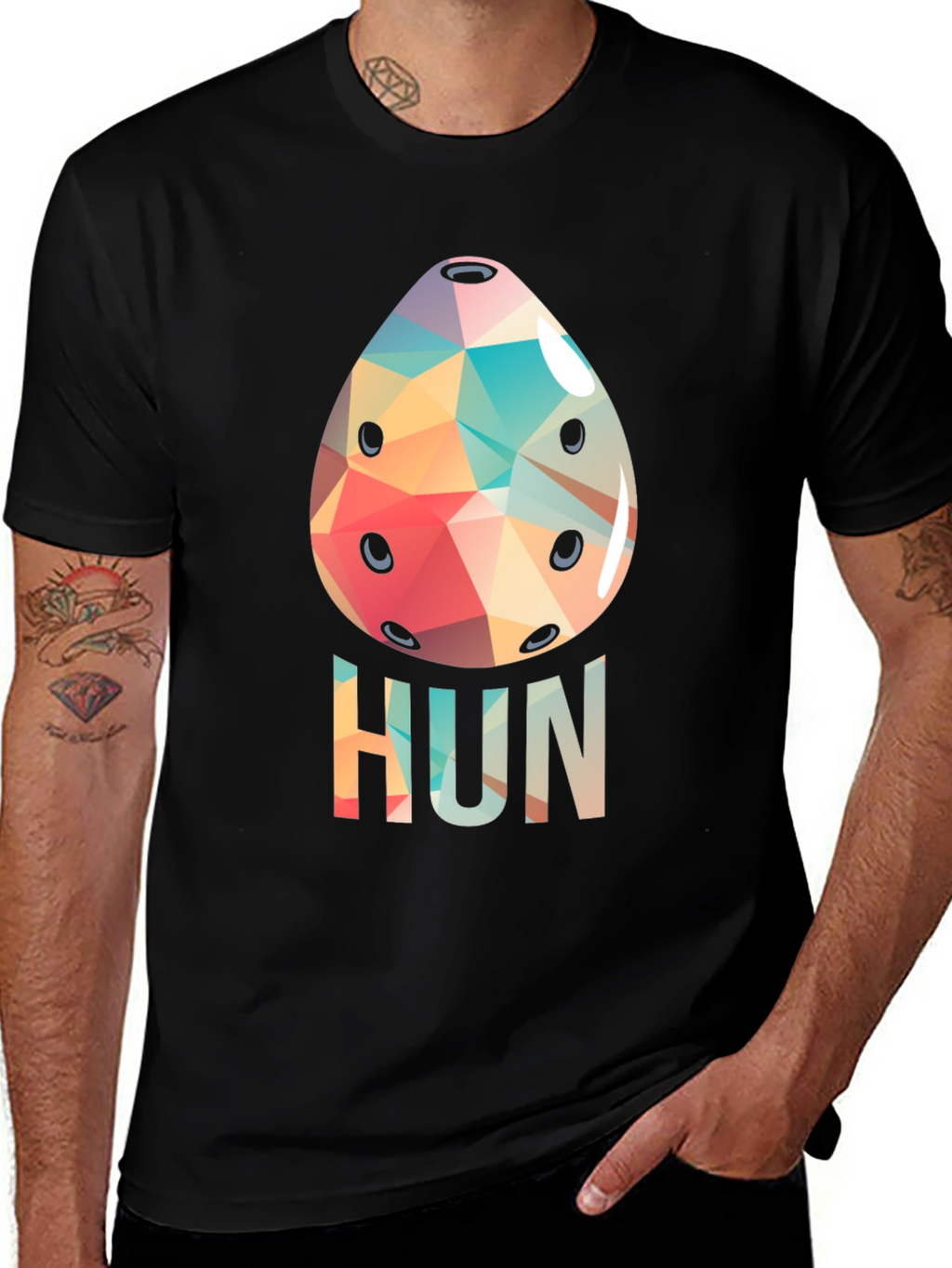 Geometric Ocarina Hun T-Shirt