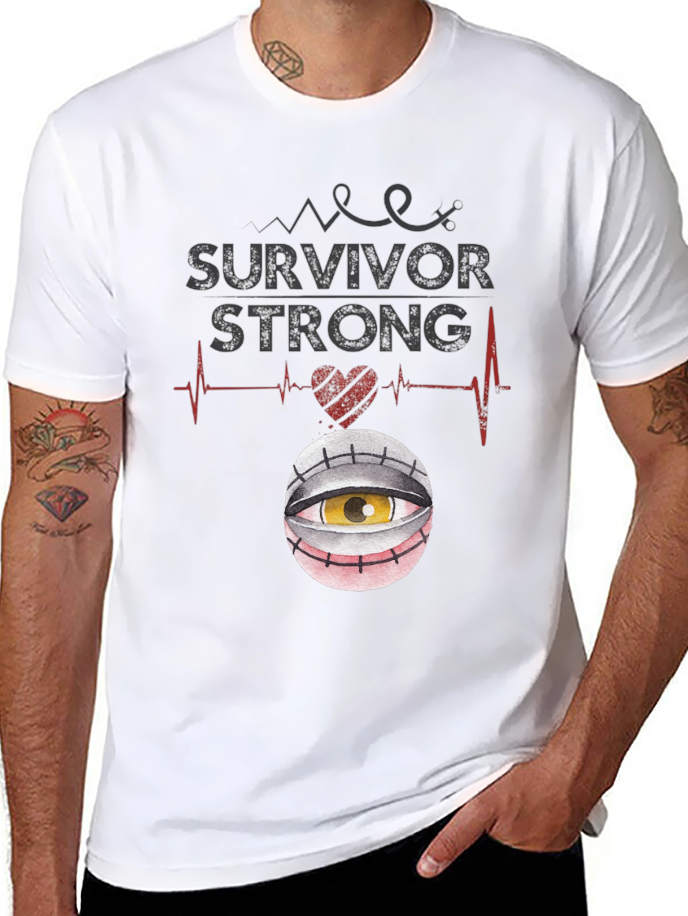 Survivor Strong Graphic T-Shirt