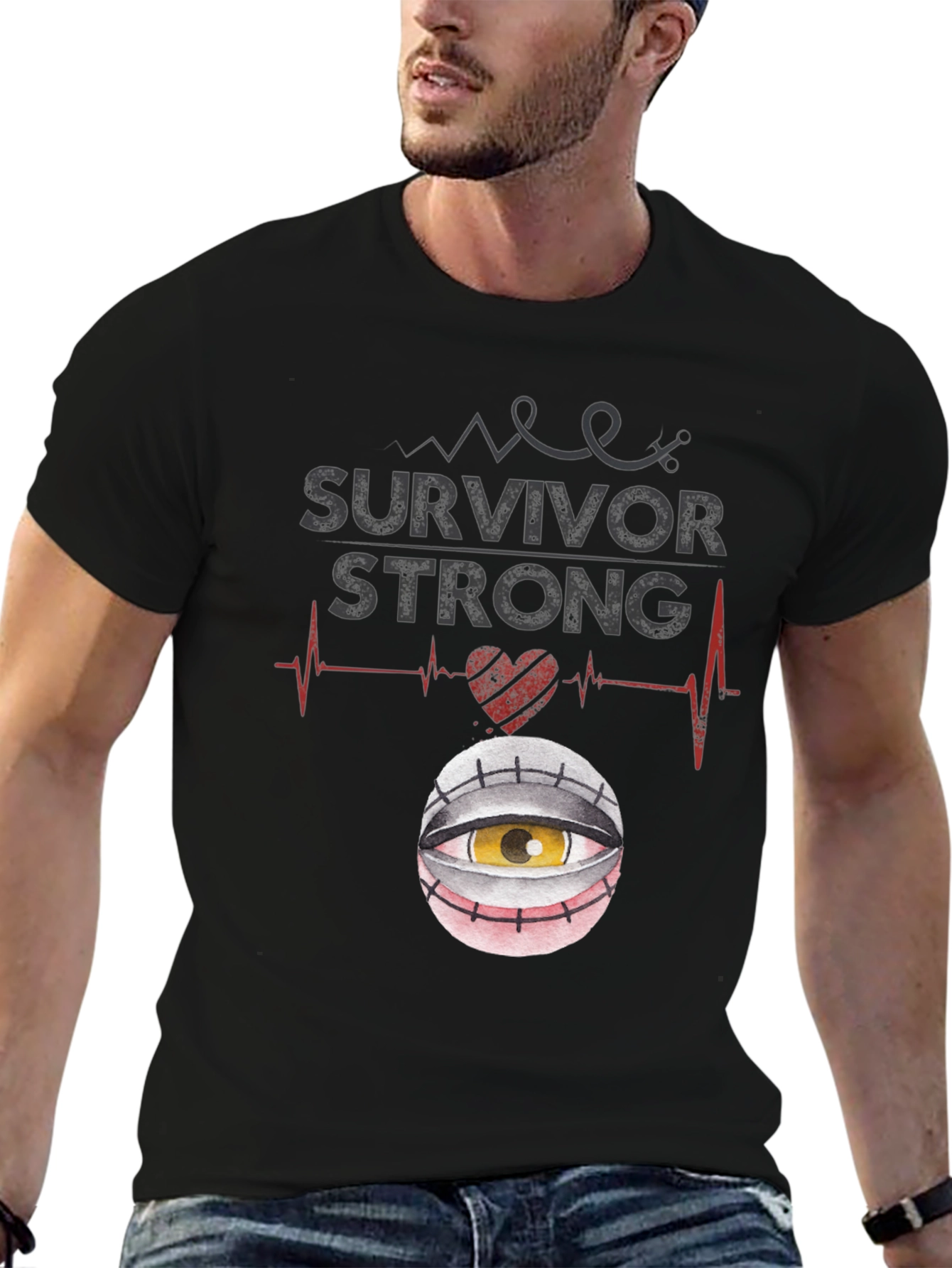 Survivor Strong Graphic T-Shirt
