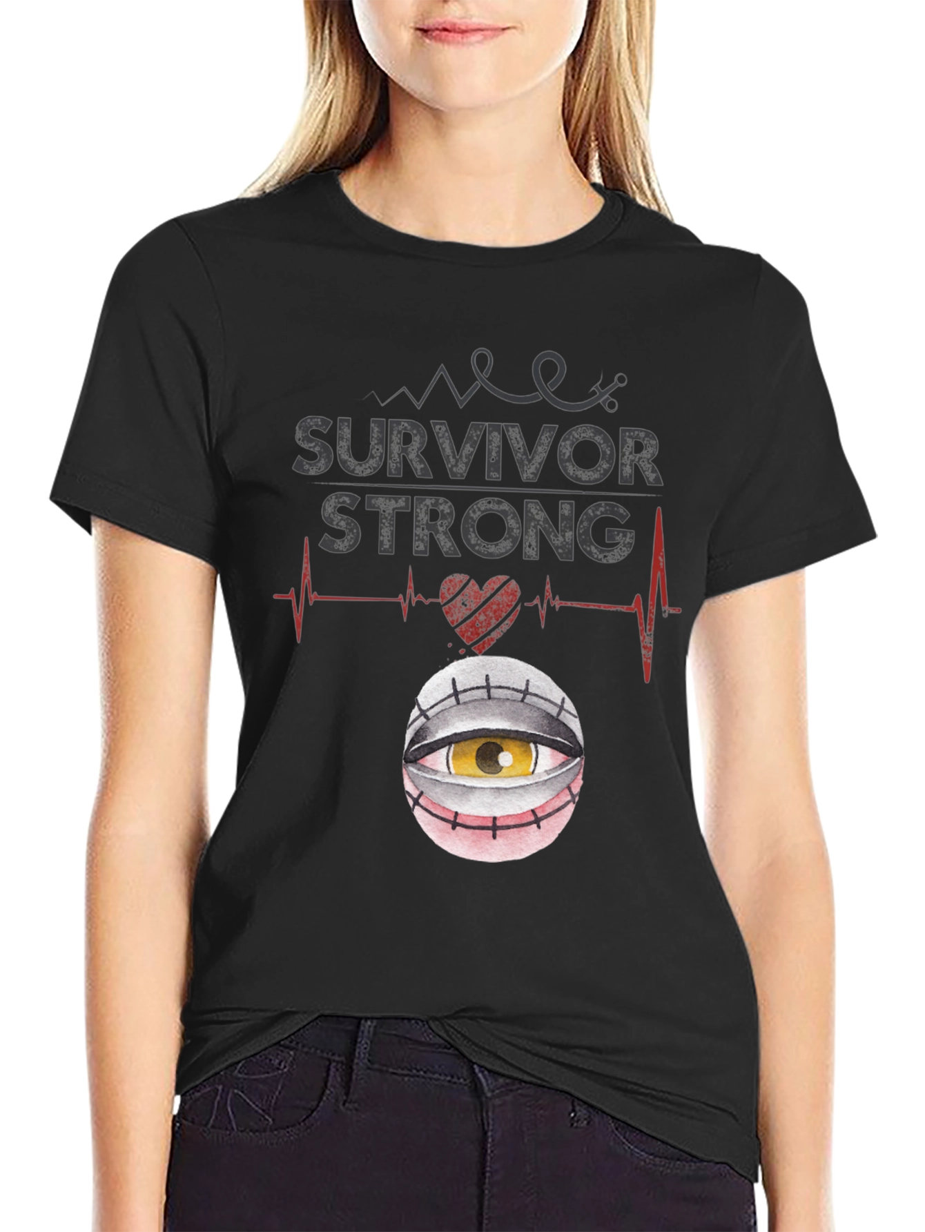 Survivor Strong Graphic T-Shirt