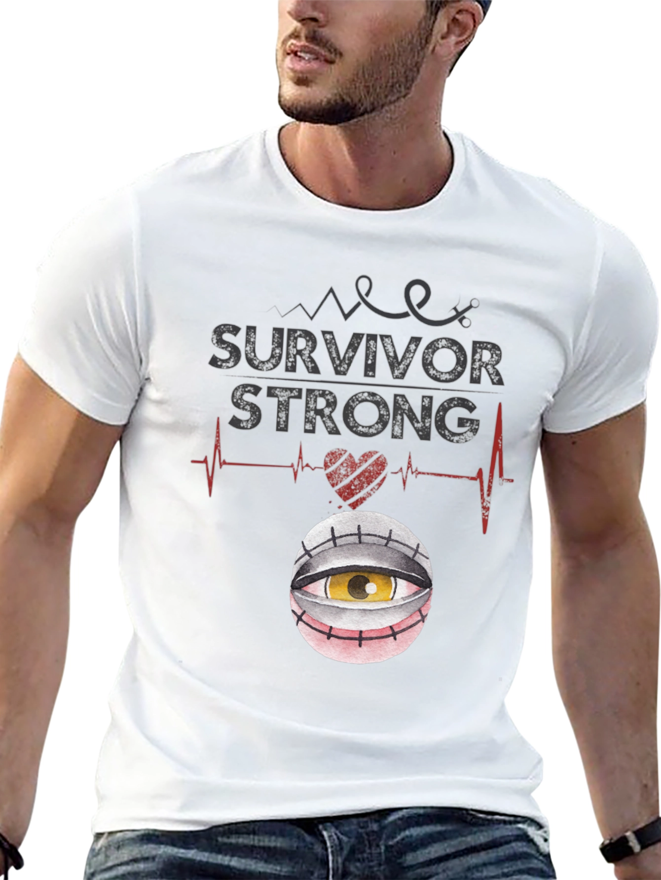 Survivor Strong Graphic T-Shirt