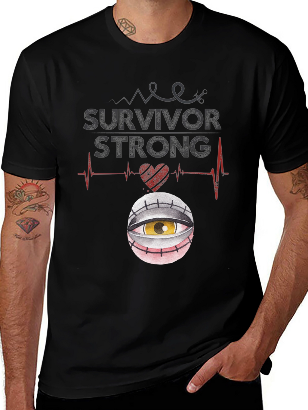 Survivor Strong Graphic T-Shirt