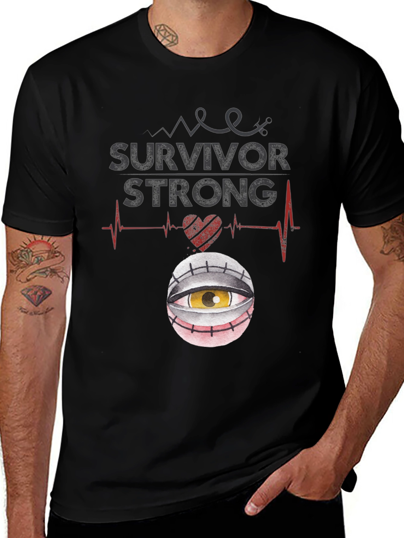 Survivor Strong Graphic T-Shirt