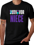 Survivor Niece T-Shirt Suicide Awareness Tee