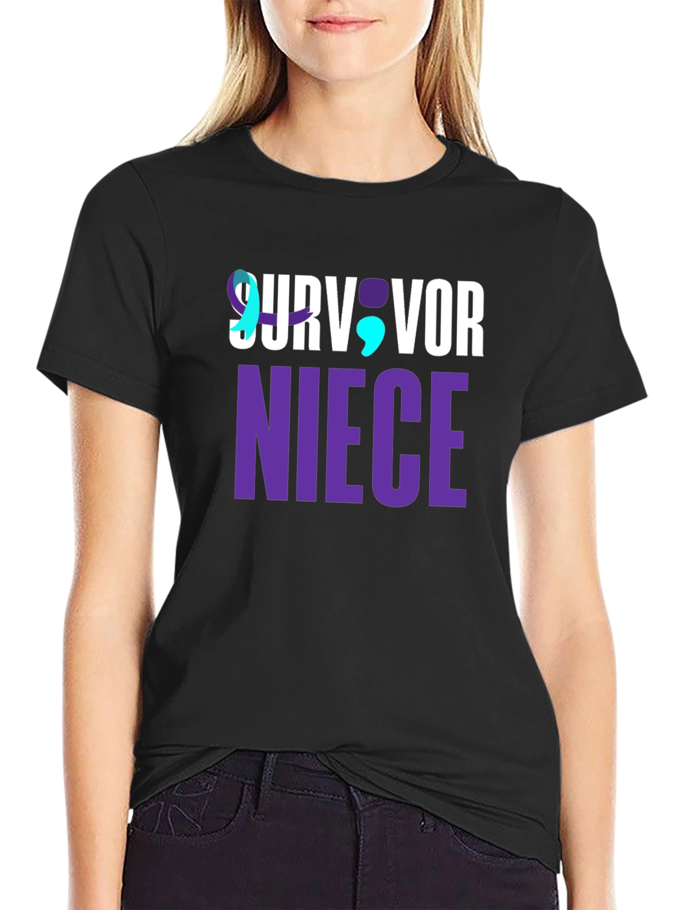 Survivor Niece T-Shirt Suicide Awareness Tee