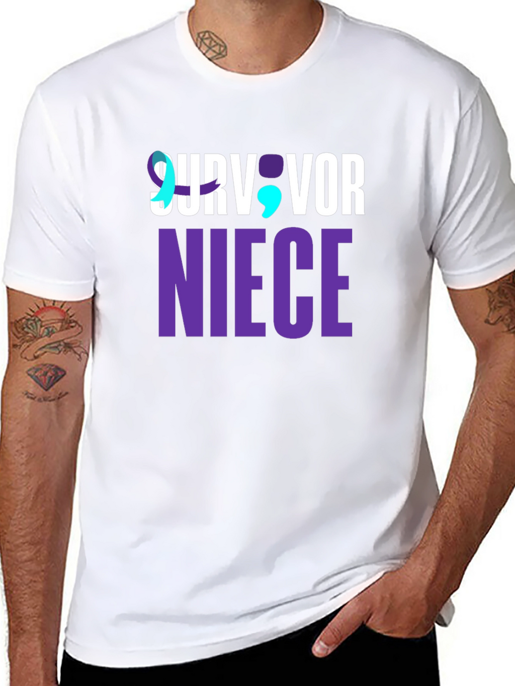 Survivor Niece T-Shirt Suicide Awareness Tee