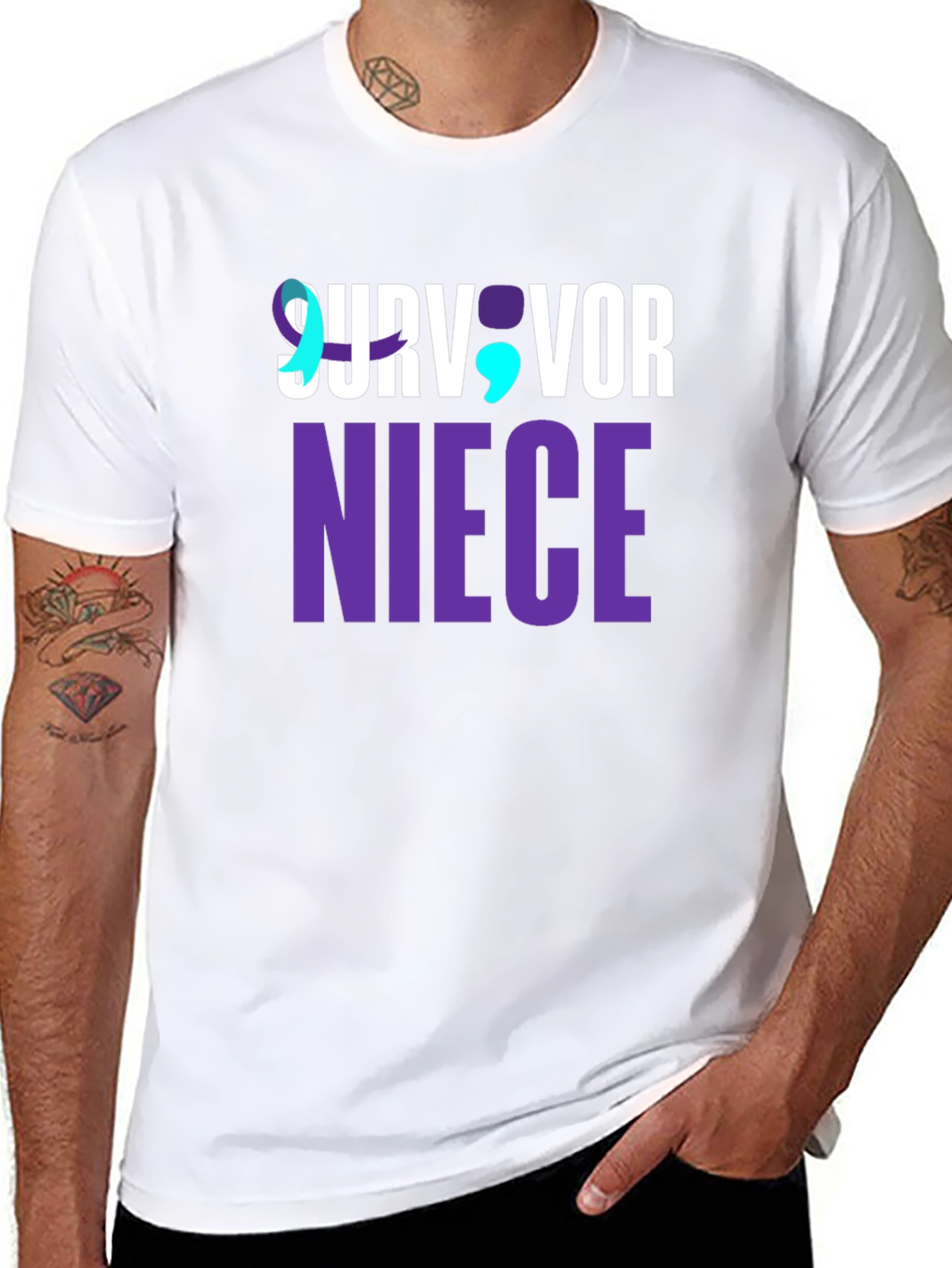 Survivor Niece T-Shirt Suicide Awareness Tee