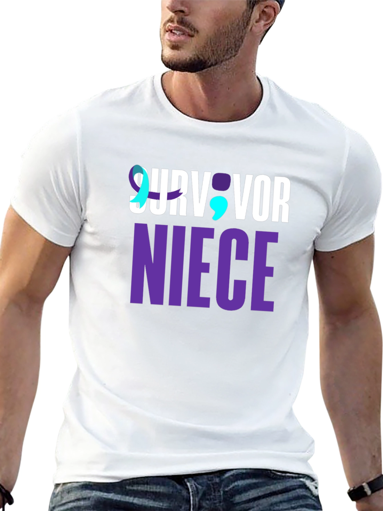 Survivor Niece T-Shirt Suicide Awareness Tee