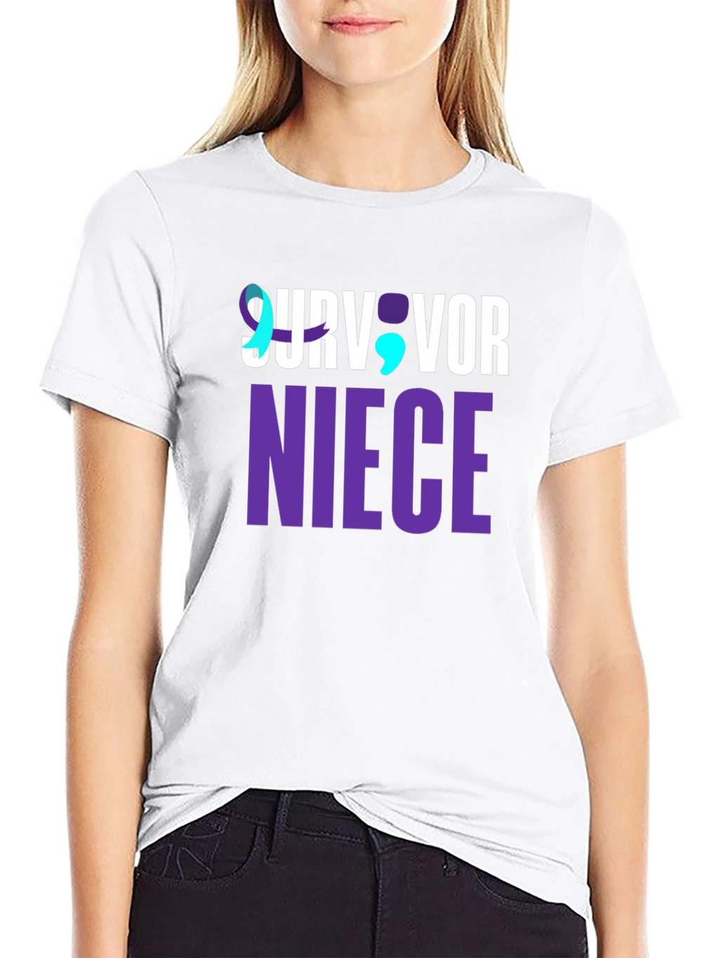 Survivor Niece T-Shirt Suicide Awareness Tee