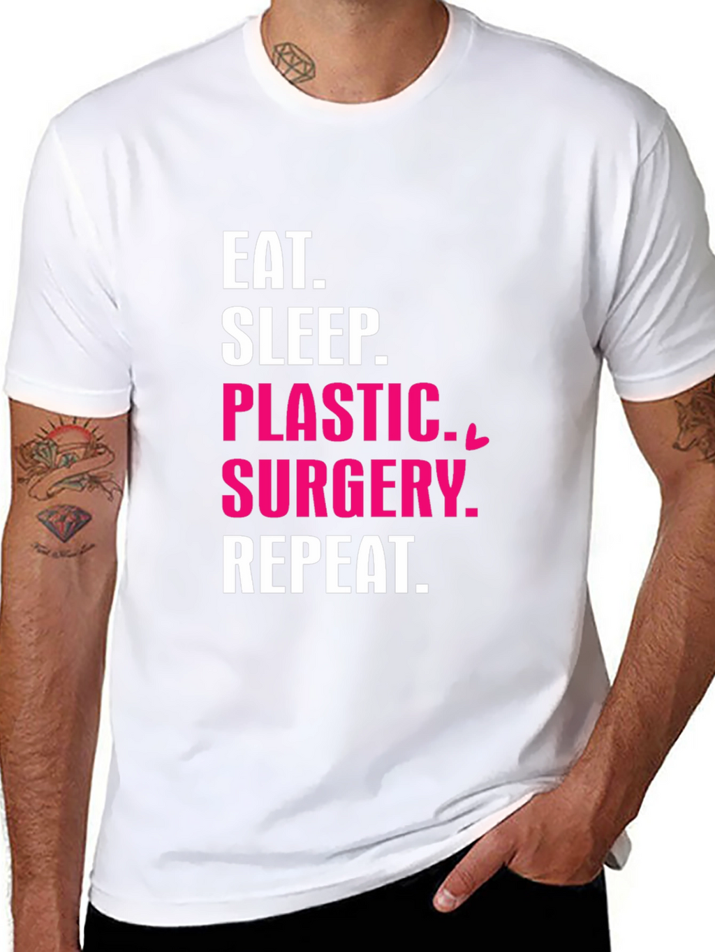 Eat Sleep Plastic Surgery Repeat T-Shirt