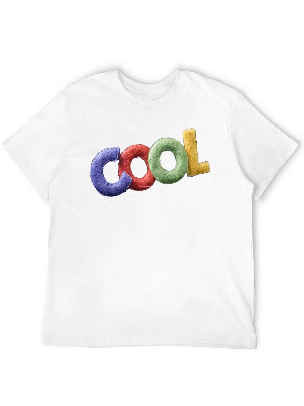 Cool Graphic T-Shirt - Black Crew Neck Tee