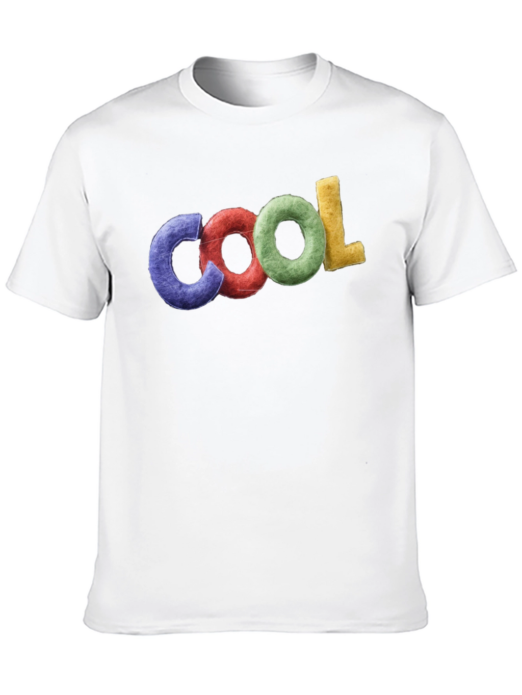 Cool Graphic T-Shirt - Black Crew Neck Tee