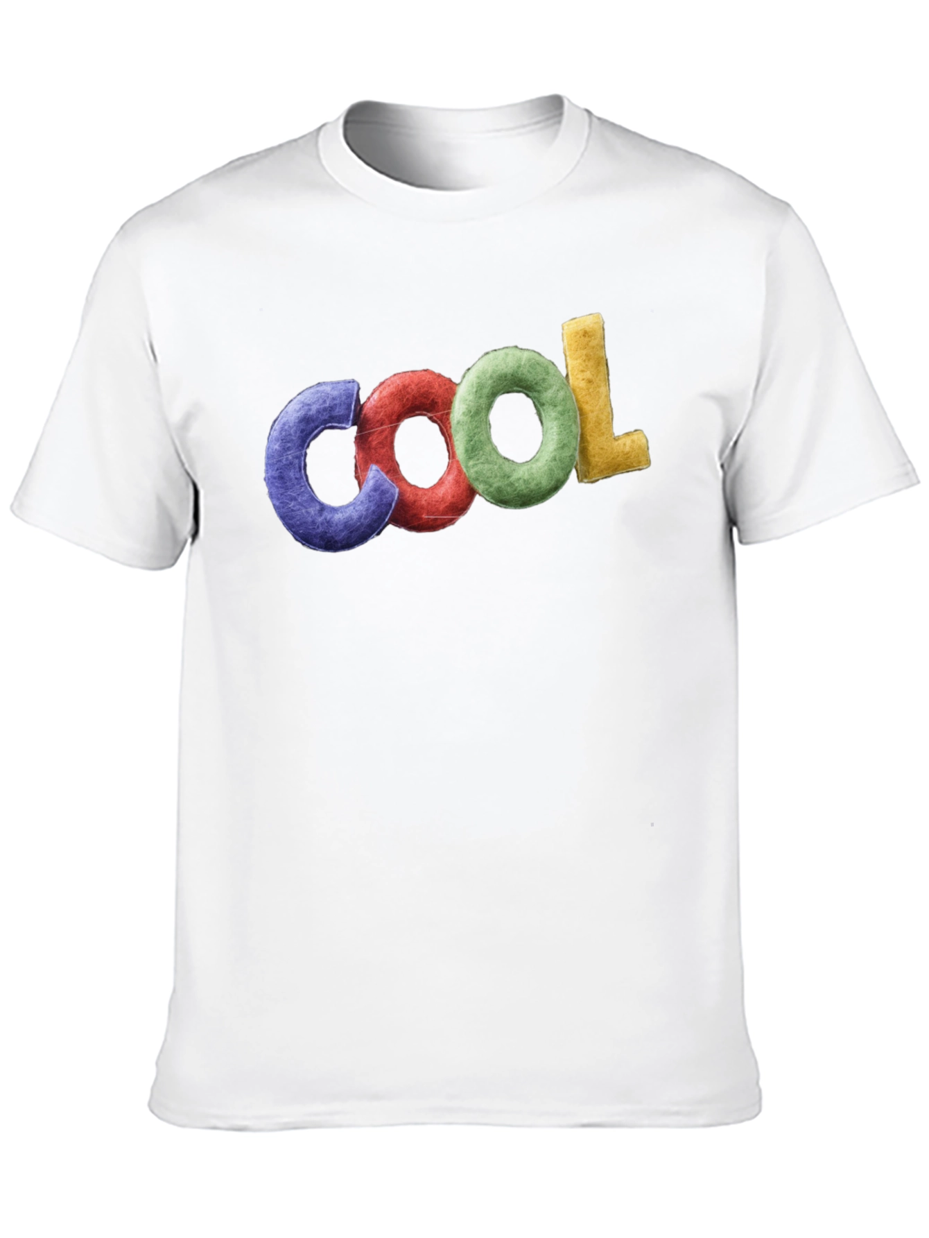 Cool Graphic T-Shirt - Black Crew Neck Tee